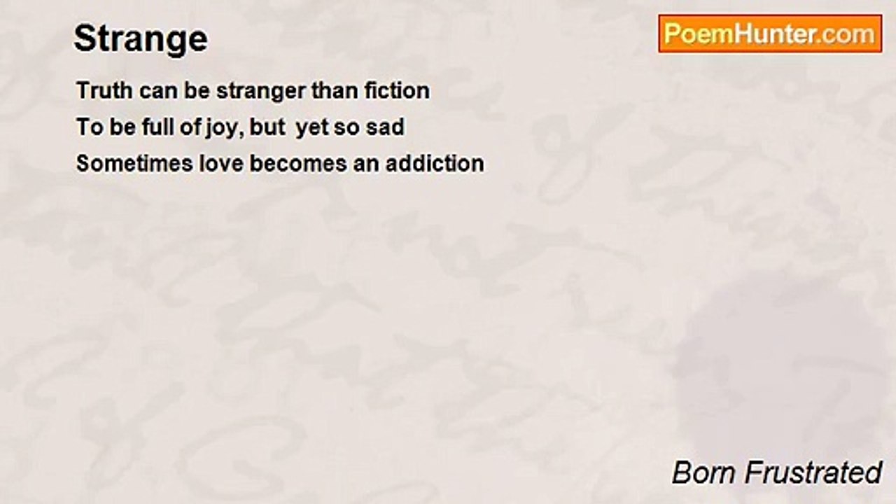 Born Frustrated - Strange