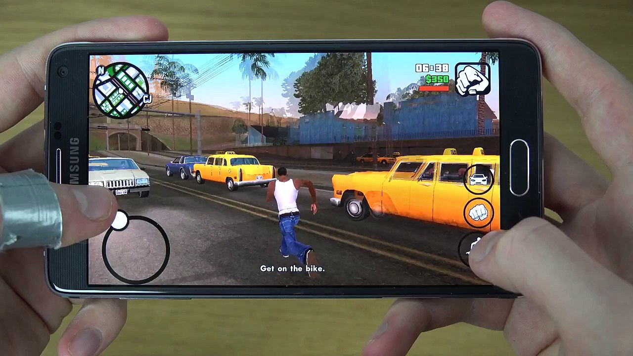 GTA San Andreas Samsung Galaxy Note 4 4K Gameplay Review