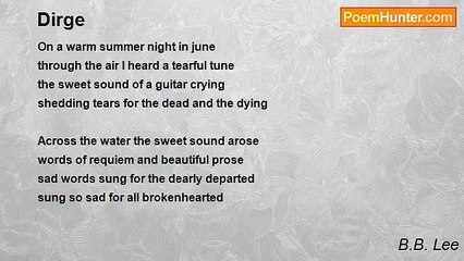 B.B. Lee - Dirge