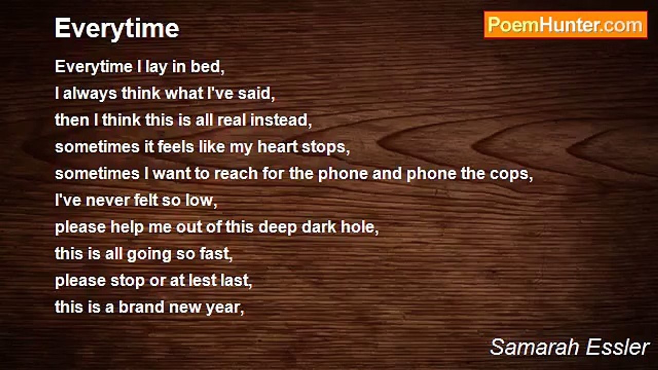 Samarah Essler - Everytime