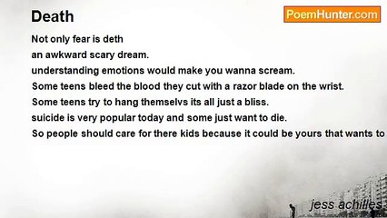 jess achilles - Death