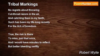 Robert Wylie - Tribal Markings