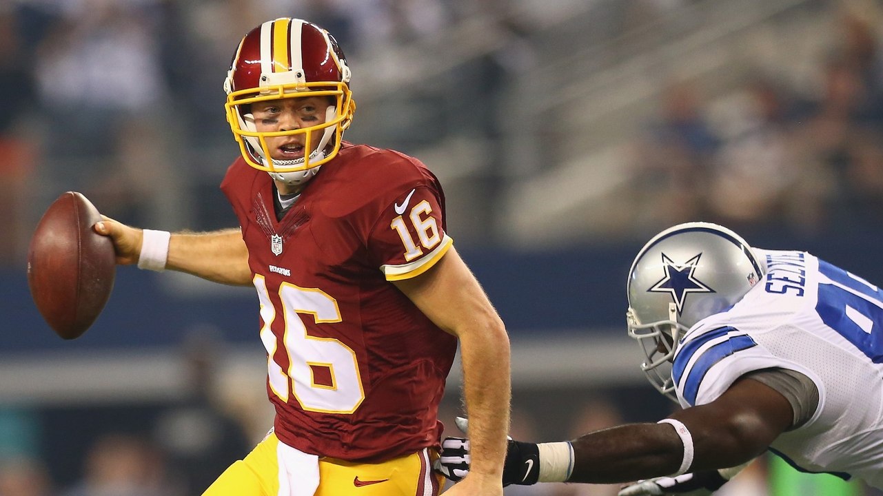 Redskins PR Drags Colt McCoy Off Field, Yells No Means No