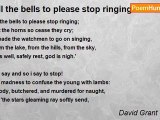 David Grant Sinclair - tell the bells to please stop ringing