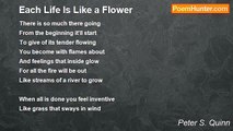 Peter S. Quinn - Each Life Is Like a Flower