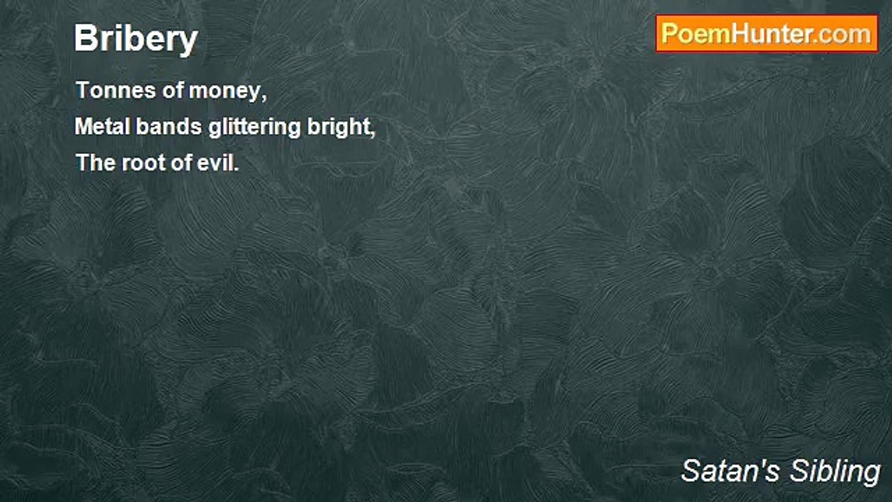 Satan's Sibling - Bribery