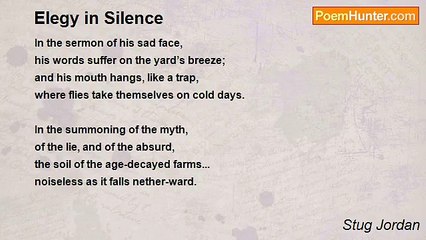 Stug Jordan - Elegy in Silence