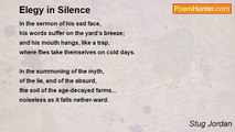 Stug Jordan - Elegy in Silence