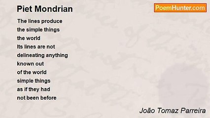 João Tomaz Parreira - Piet Mondrian