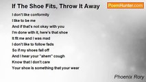 Phoenix Rory - If The Shoe Fits, Throw It Away