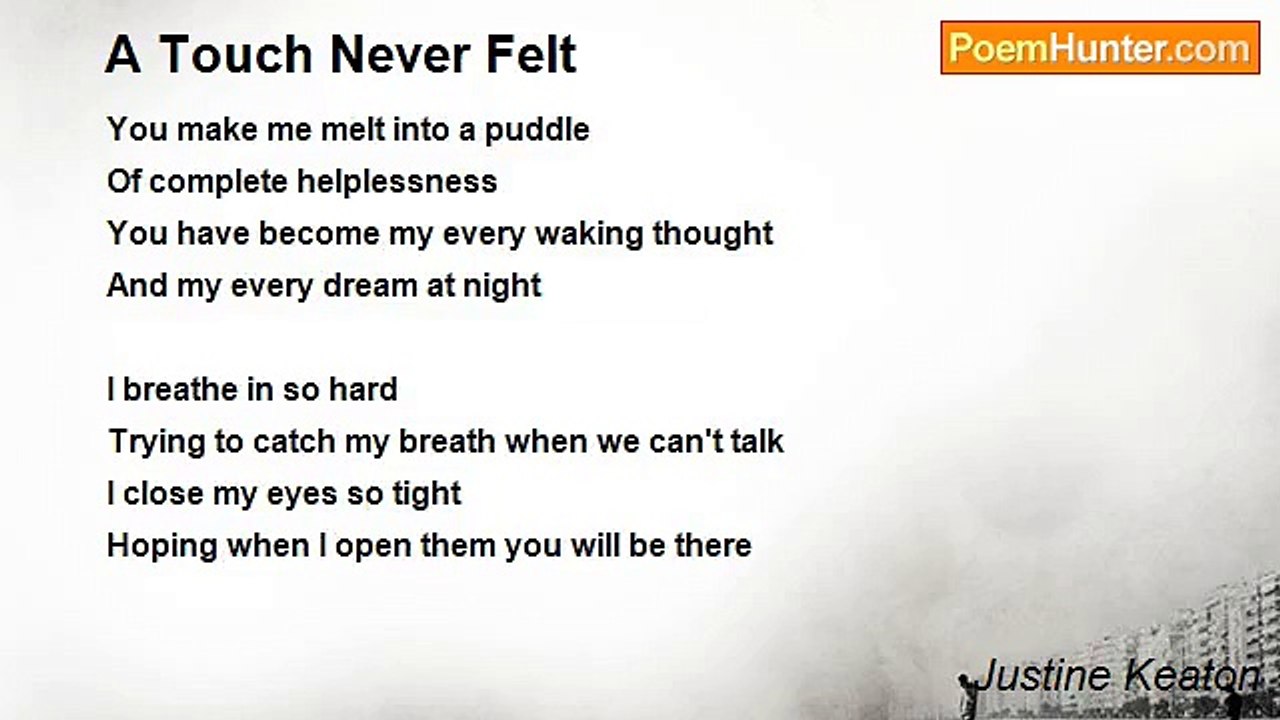 Justine Keaton - A Touch Never Felt