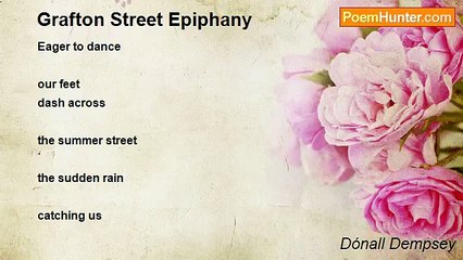 Dónall Dempsey - Grafton Street Epiphany