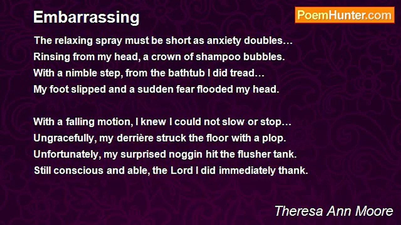 Theresa Ann Moore - Embarrassing