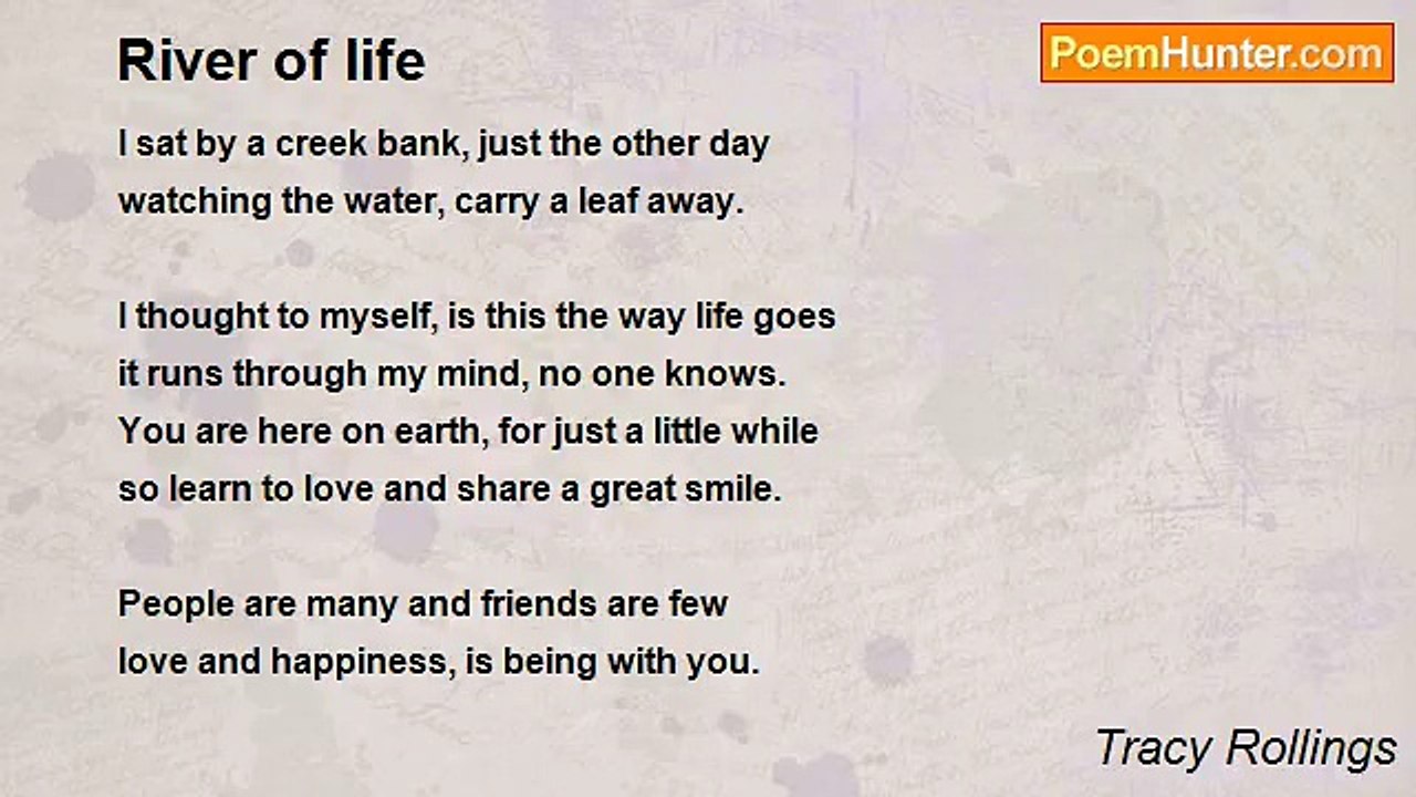 Tracy Rollings - River of life
