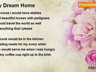 Marilyn Lott - My Dream Home