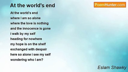 Eslam Shawky - At the world's end