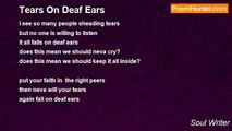Soul Writer - Tears On Deaf Ears