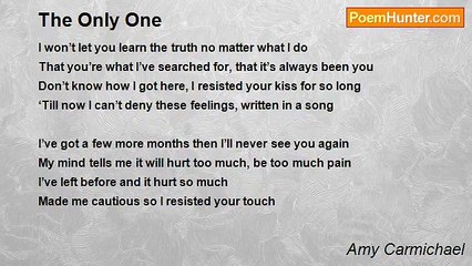 Amy Carmichael - The Only One