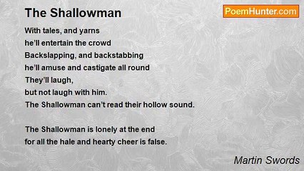 Martin Swords - The Shallowman