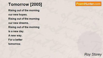 Roy Storey - Tomorrow [2005]