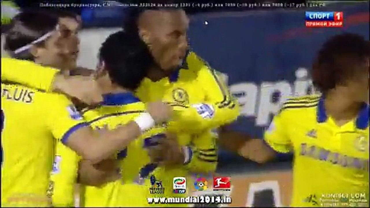 Didier drogba Goal  ~ Shrewsbury 0-1 Chelsea ~...