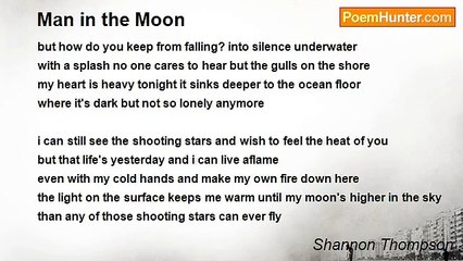 Shannon Thompson - Man in the Moon