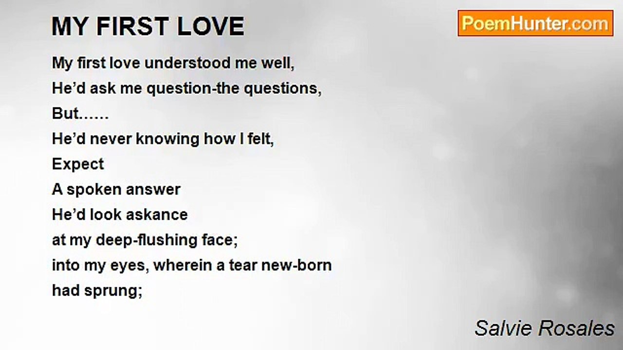 Salvie Rosales - MY FIRST LOVE