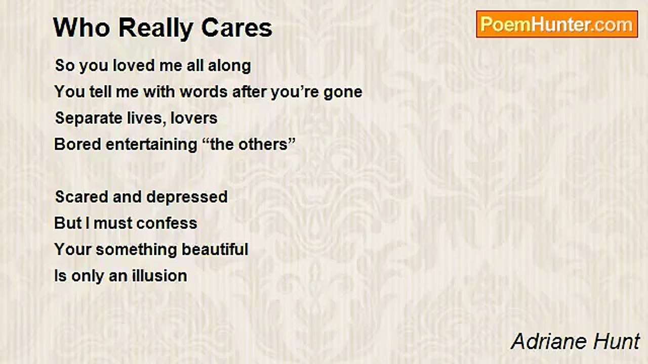 Adriane Hunt - Who Really Cares