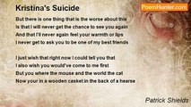Patrick Shields - Kristina's Suicide