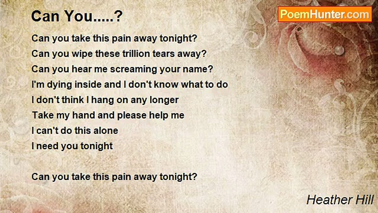 Heather Hill - Can You.....?