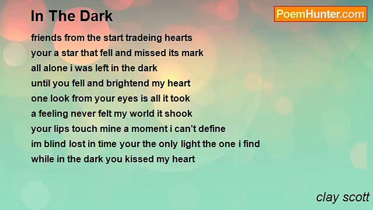 clay scott - In The Dark