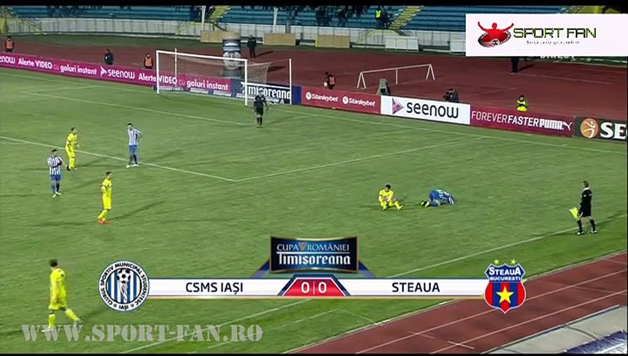 CSMS IASI - STEAUA BUCURESTI in Cupa Romaniei