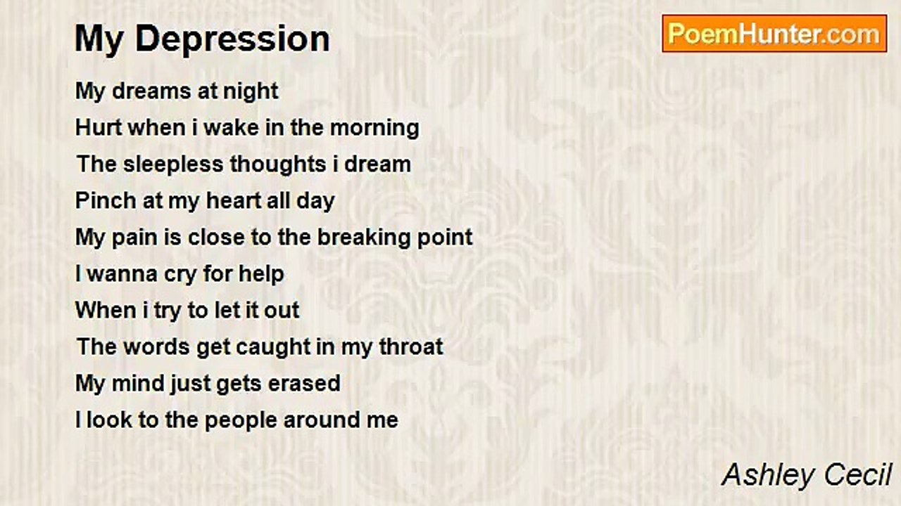 Ashley Cecil - My Depression