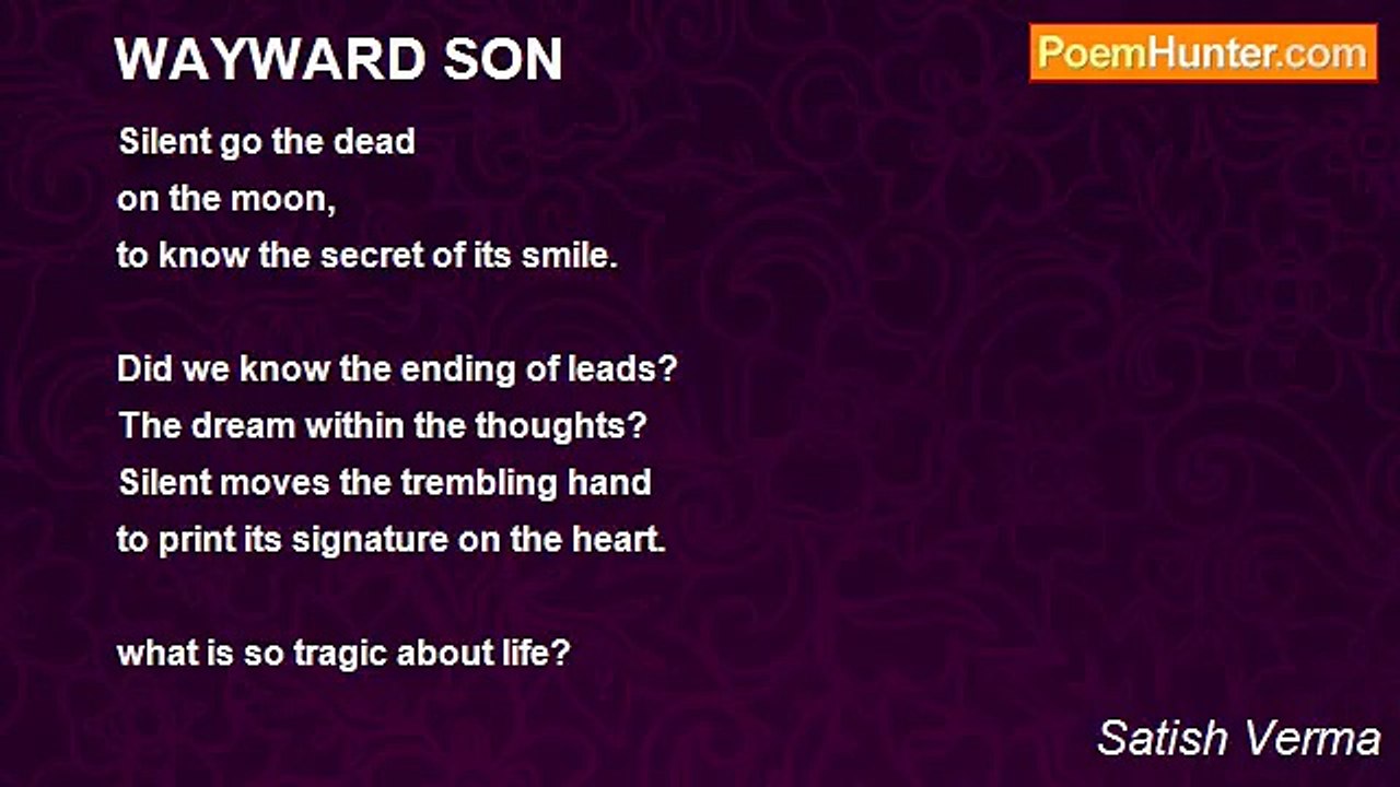 Satish Verma - WAYWARD SON