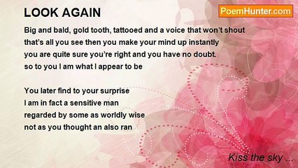 Kiss the sky ... - LOOK AGAIN