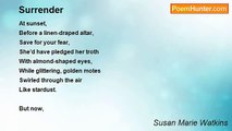 Susan Marie Watkins - Surrender