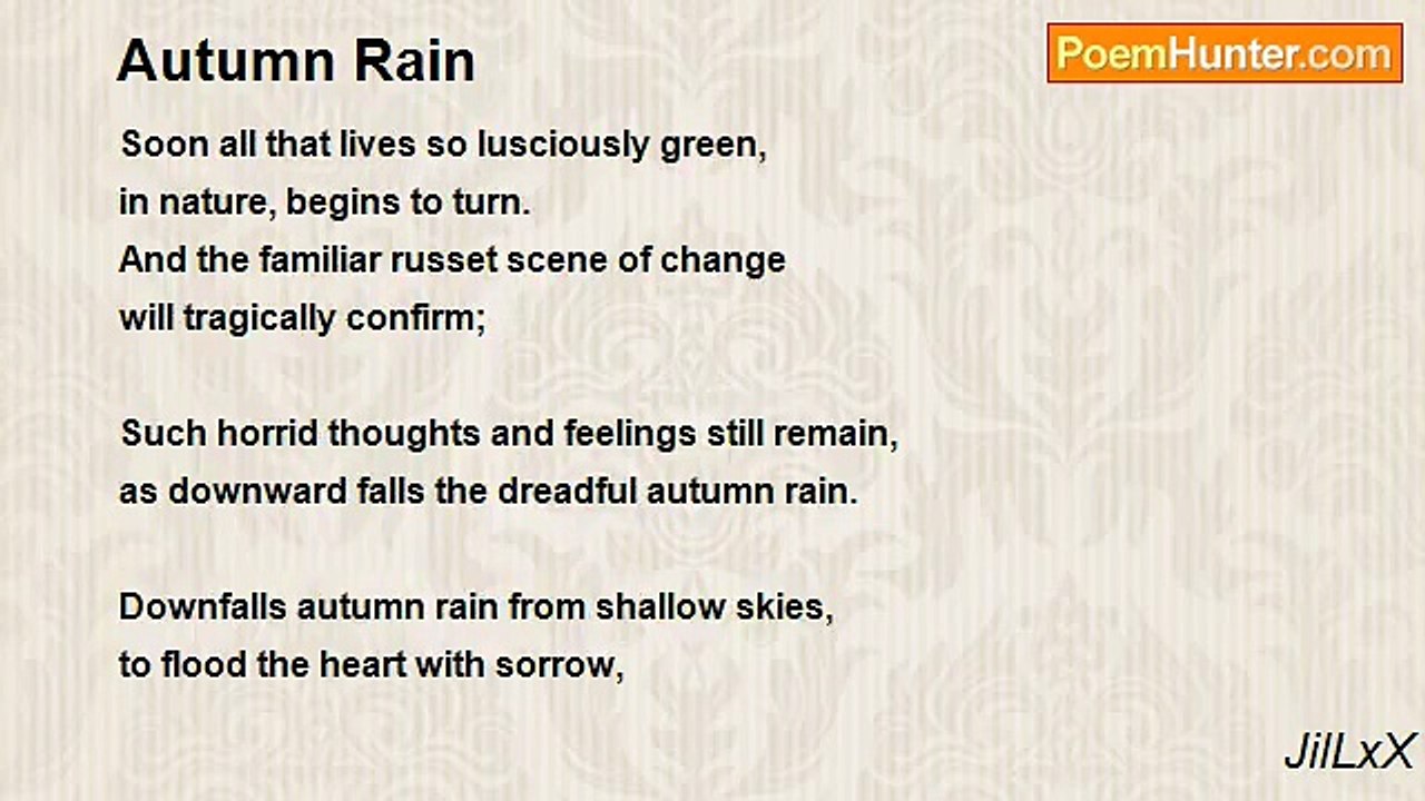 JilLxX - Autumn Rain