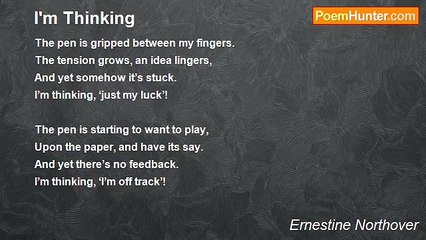Ernestine Northover - I'm Thinking