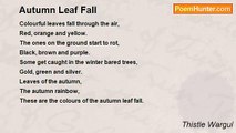 Thistle Wargul - Autumn Leaf Fall