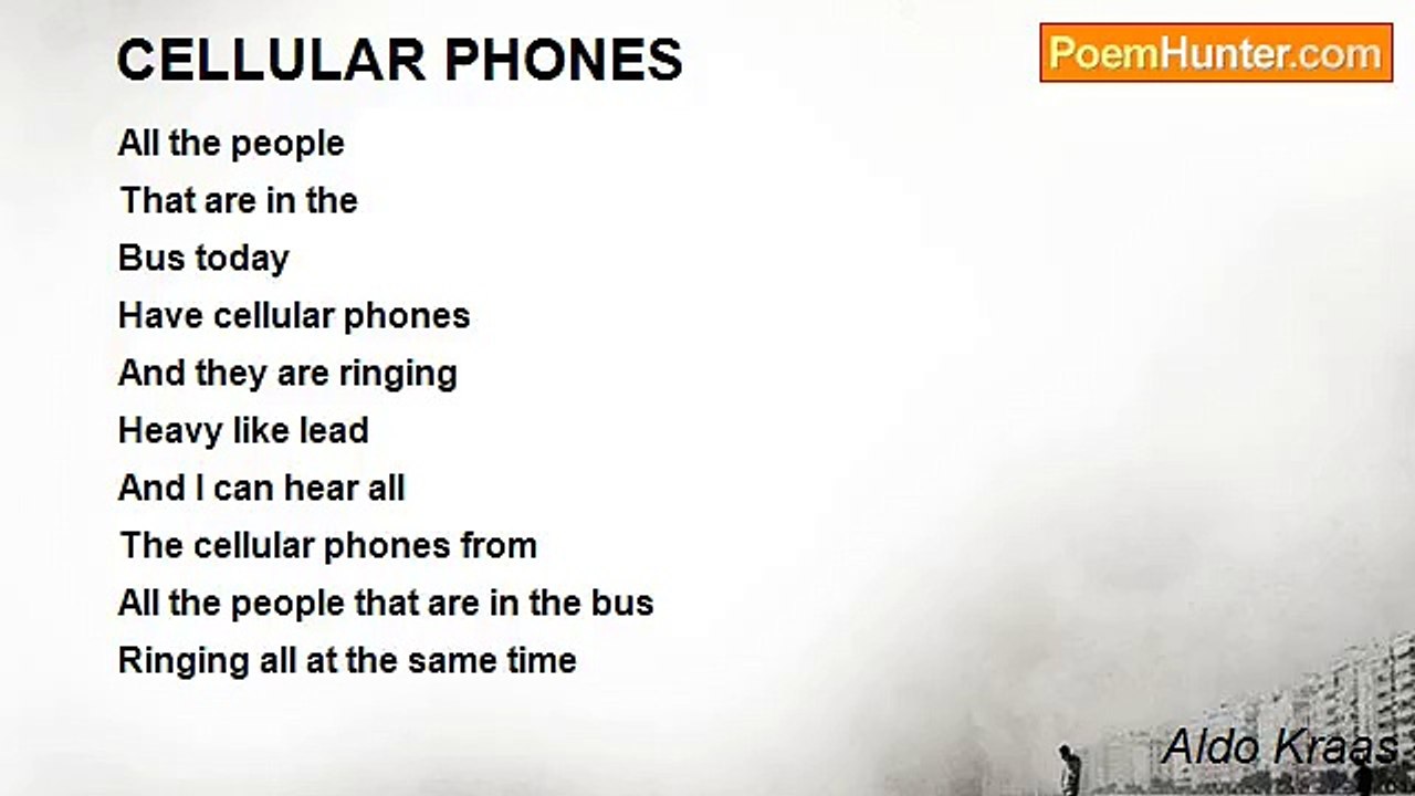 Aldo Kraas - CELLULAR PHONES