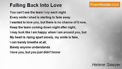 Helene Sawyer - Falling Back Into Love