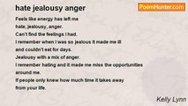 Kelly Lynn - hate jealousy anger