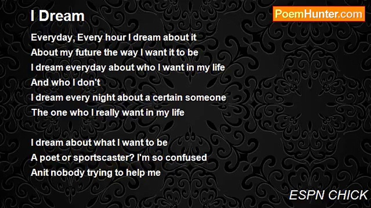 ESPN CHICK - I Dream