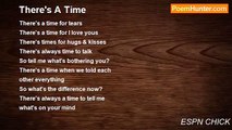 ESPN CHICK - There's A Time