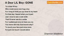 Shannon Middleton - A Dear LIL Boy- GONE
