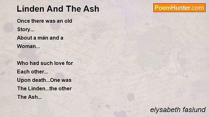 elysabeth faslund - Linden And The Ash