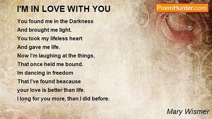 Mary Wismer - I'M IN LOVE WITH YOU