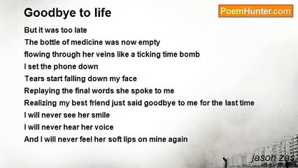 jason zas - Goodbye to life