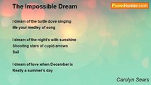 Carolyn Sears - The Impossible Dream