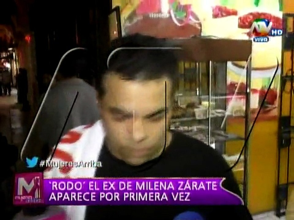 Ex esposo de Milena Zárate aparece ante cámaras